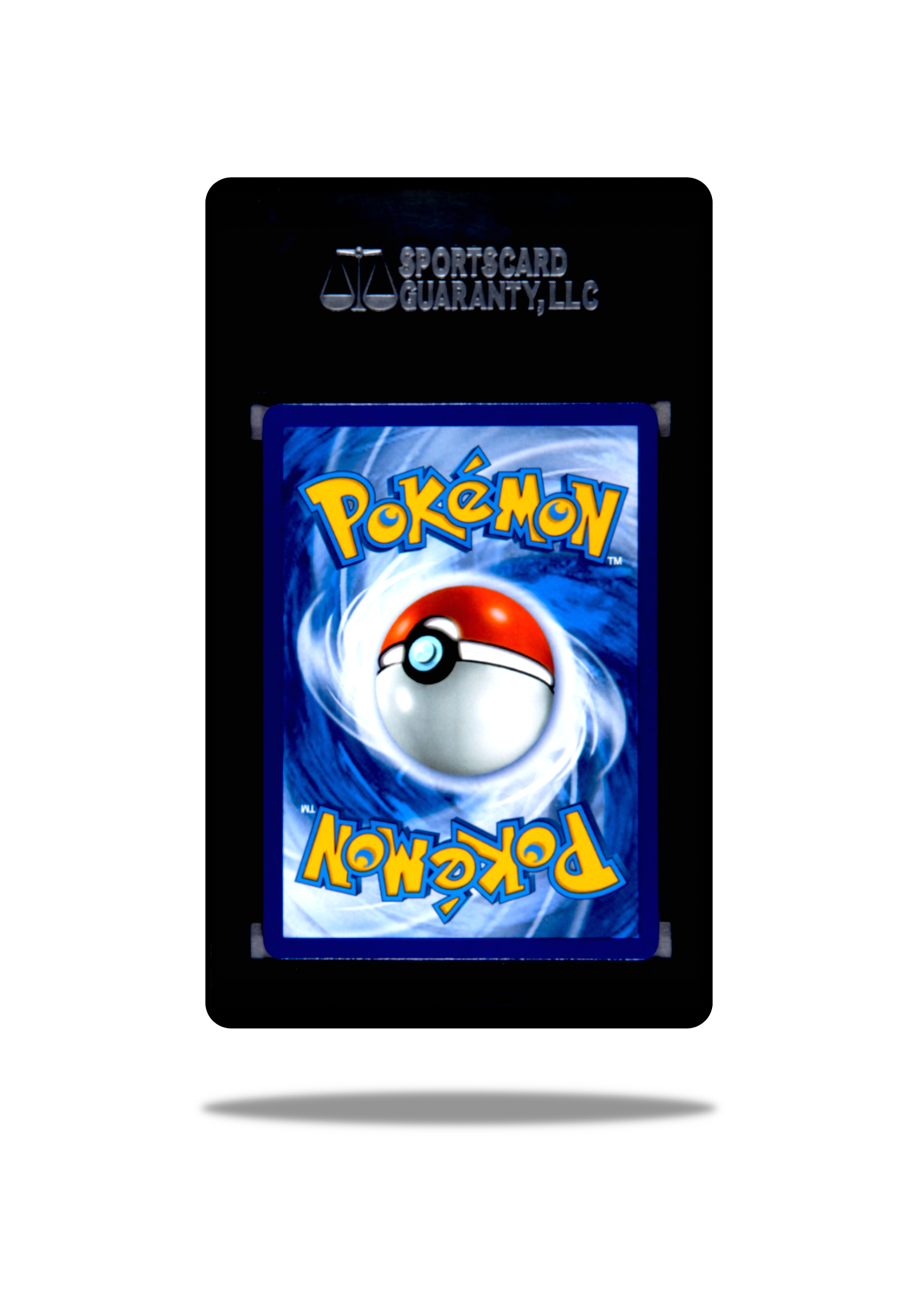 Back of: 1-of-1 SGC 10 Graded 2019 Cosmic Eclipse Draw Energy Pokemon Card at Pokecops.com