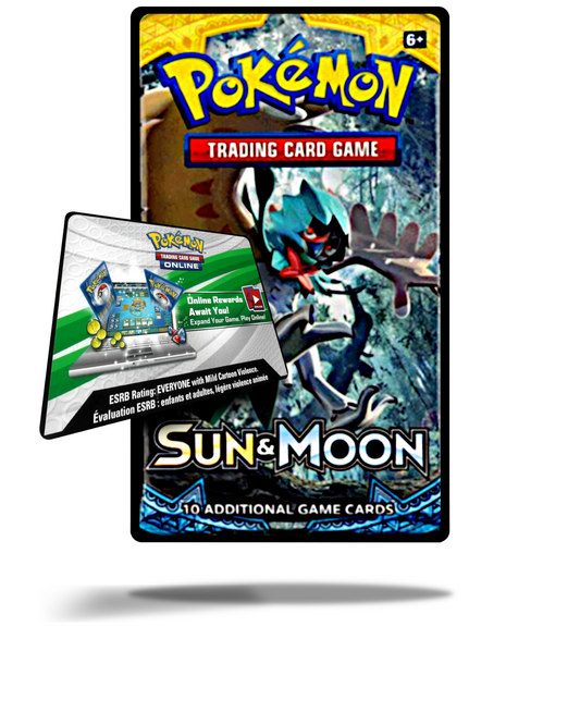 SUN AND MOON DIGITAL CODE FOR POKEMON TRADING CARD GAME LIVE (PTCGL)