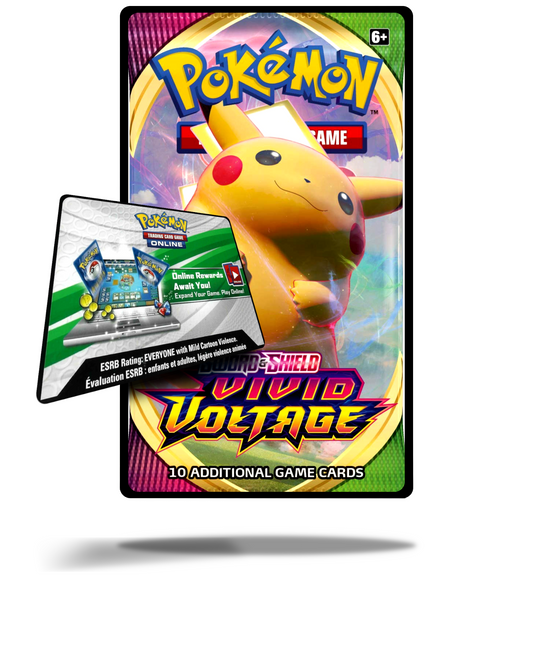 VIVID VOLTAGE DIGITAL CODE FOR POKEMON TRADING CARD GAME LIVE (PTCGL)